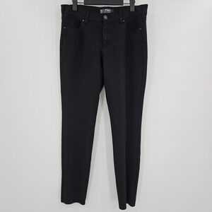 Silver Jeans Aiko Skinny Black Pants Womens W32 L31 Mid Rise Stretch